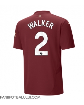Manchester City Kyle Walker #2 Tricou Fotbal Replică 2024-25 Barbati Treilea